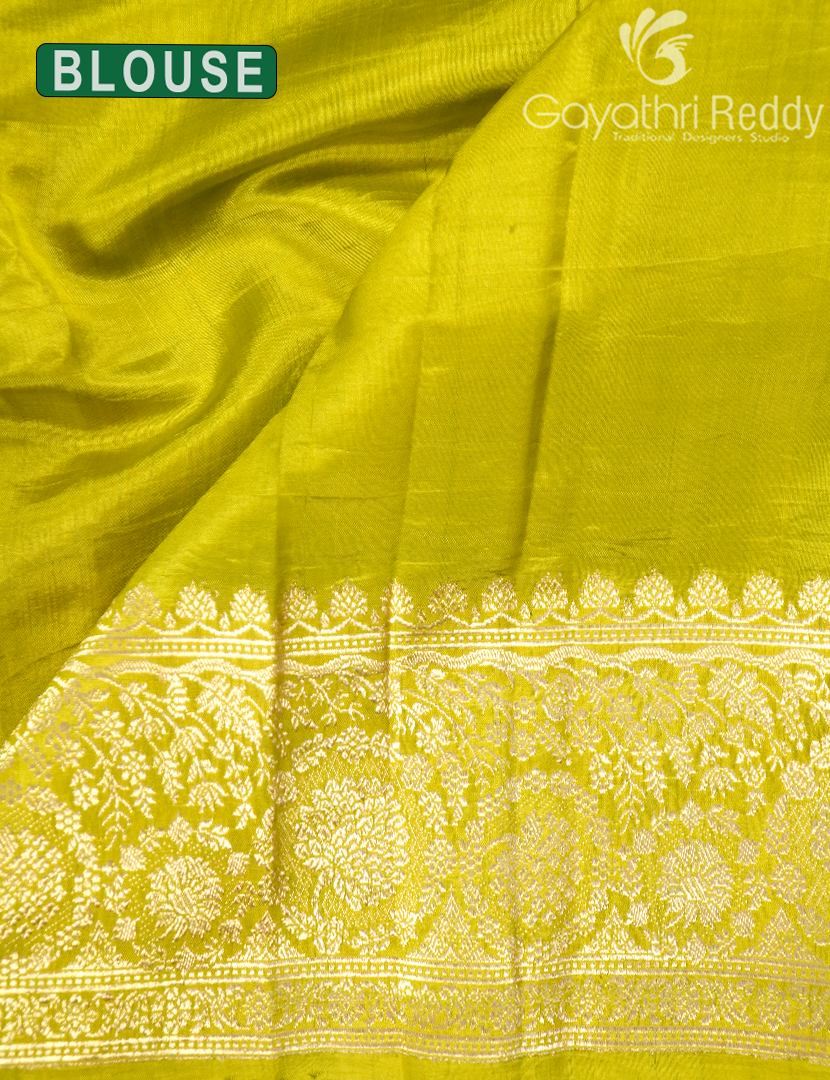 BANARAS MANGO SILK SAREE -PRM894