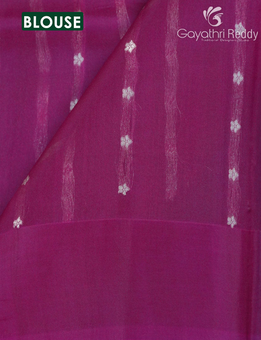 PURE BANARAS KORA SILK-BKS137