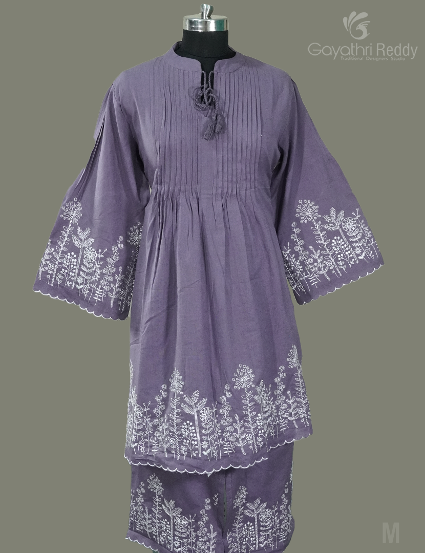 READYMADE DRESS SET(2PC)-KDS965