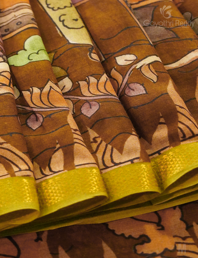 PURE KALAMKARI KHADI COTTON-KKC119