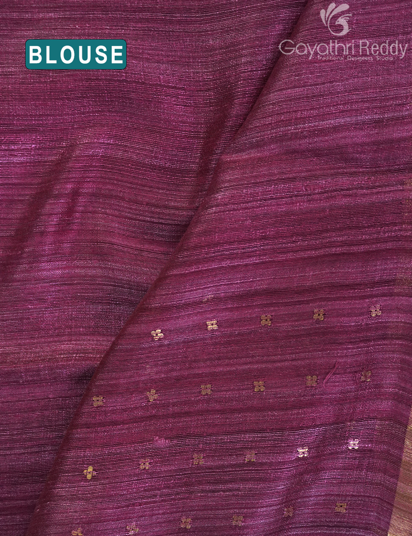 PURE RAW SILK SAREE-PRSS5