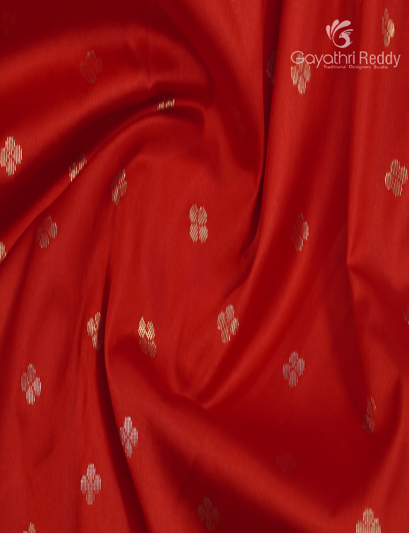 Semi Banaras Katan Silk Saree in Rani Pink and Green