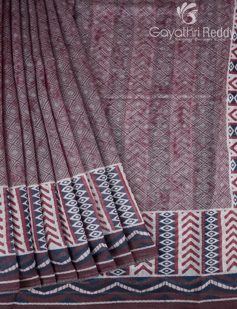CHANDERI SILK SAREE-CPS1122