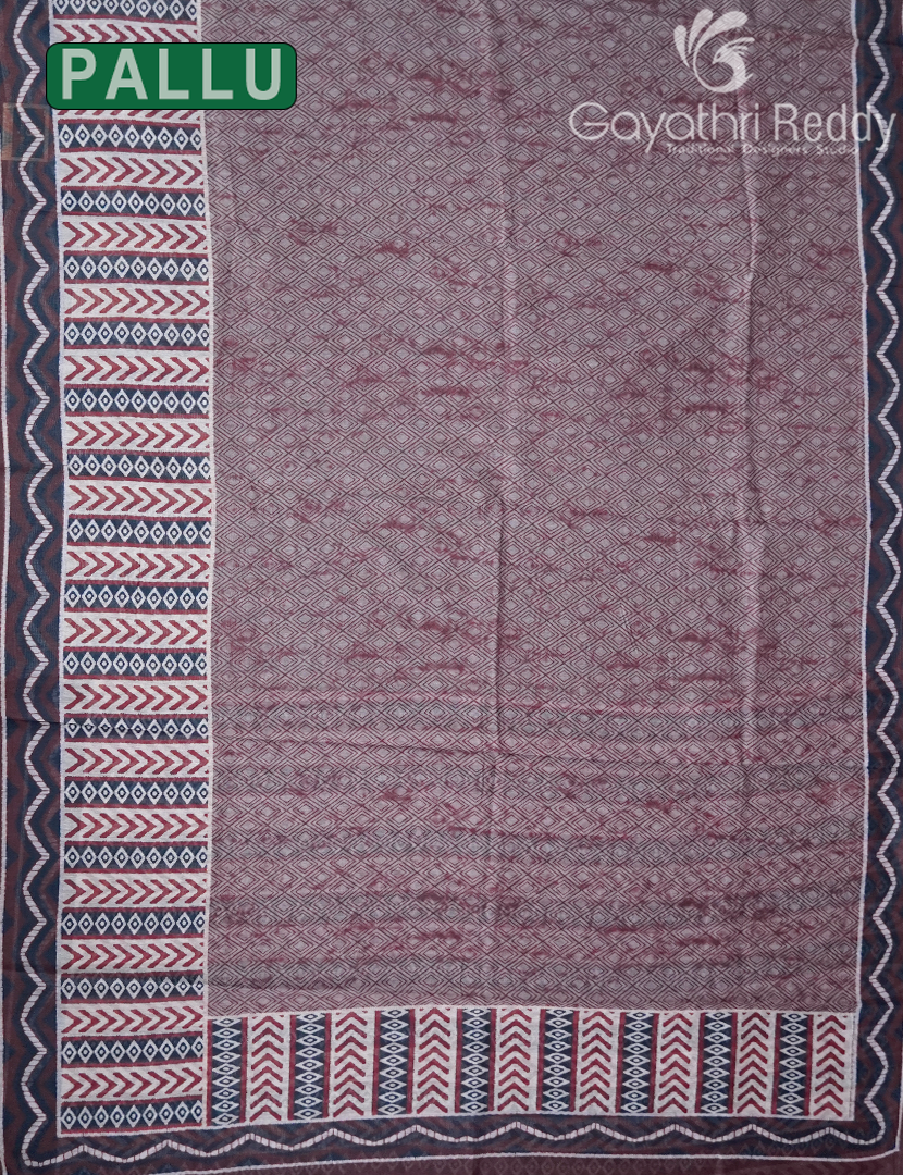 CHANDERI SILK SAREE-CPS1122