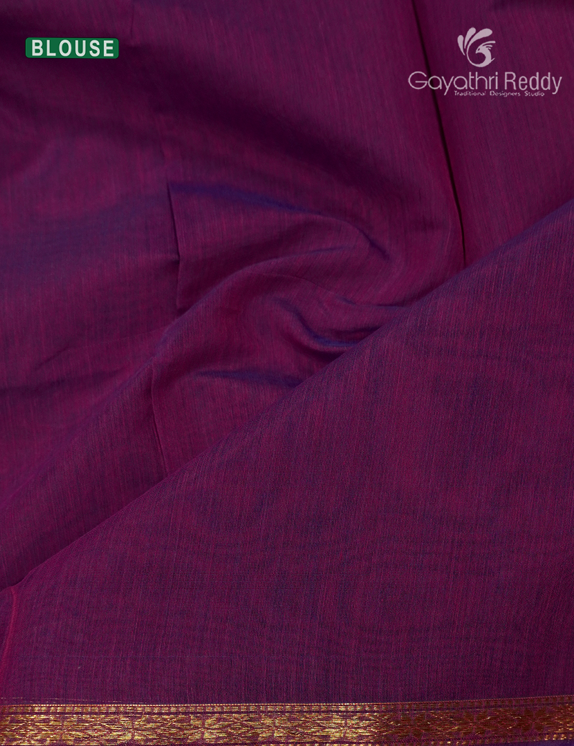 Sico Saree in Blue and Majenta