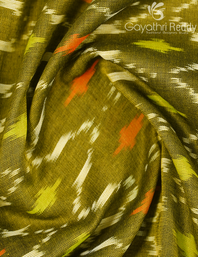 PURE IKKAT COTTON SAREE-IKC1092