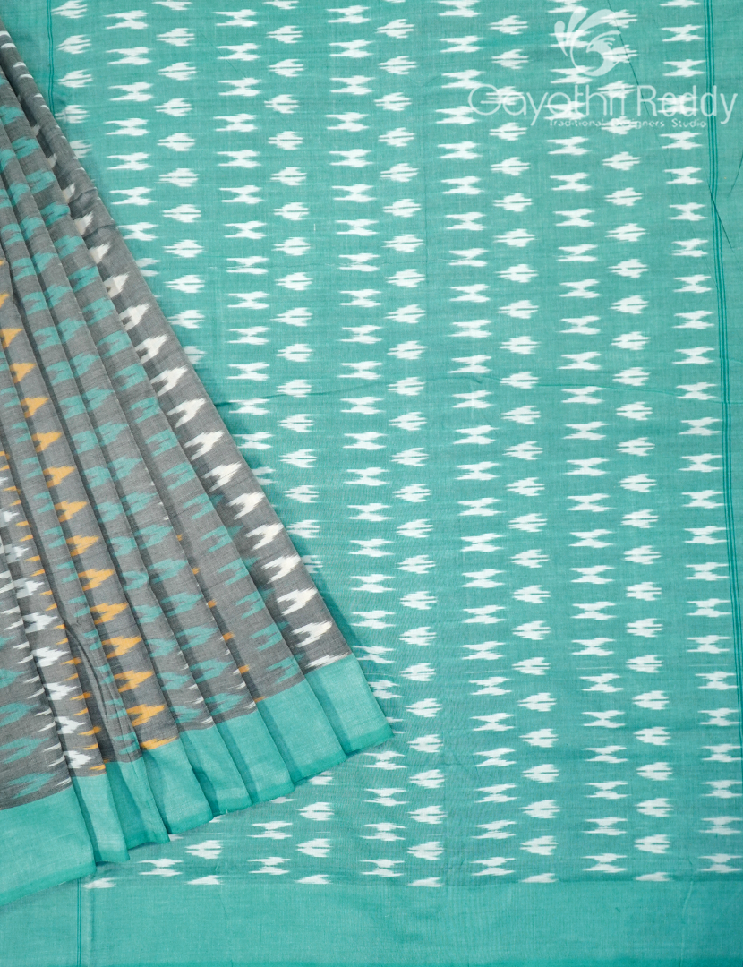 PURE IKKAT COTTON SAREE-IKC1093