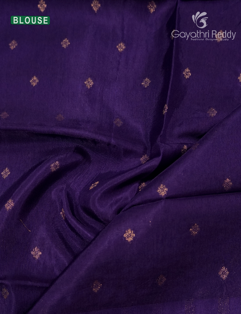 Semi Mysore Crepe Saree in Ruby Pink