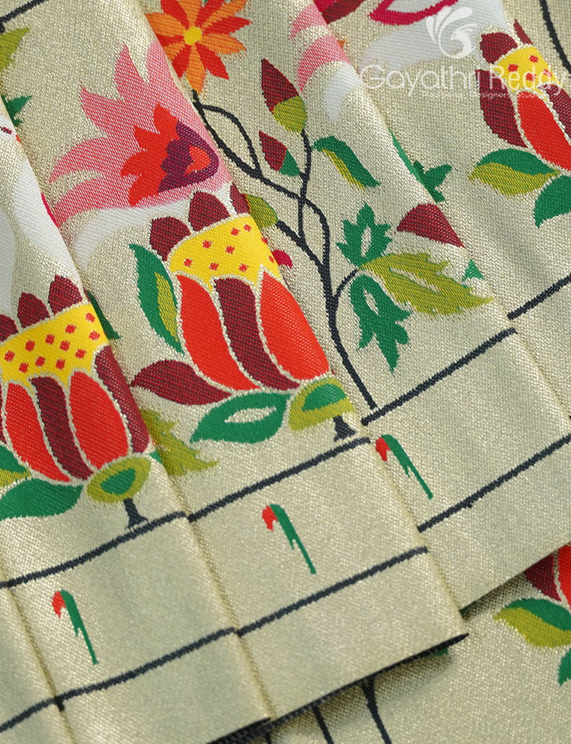 SEMI PAITHANI SAREE-SPS64