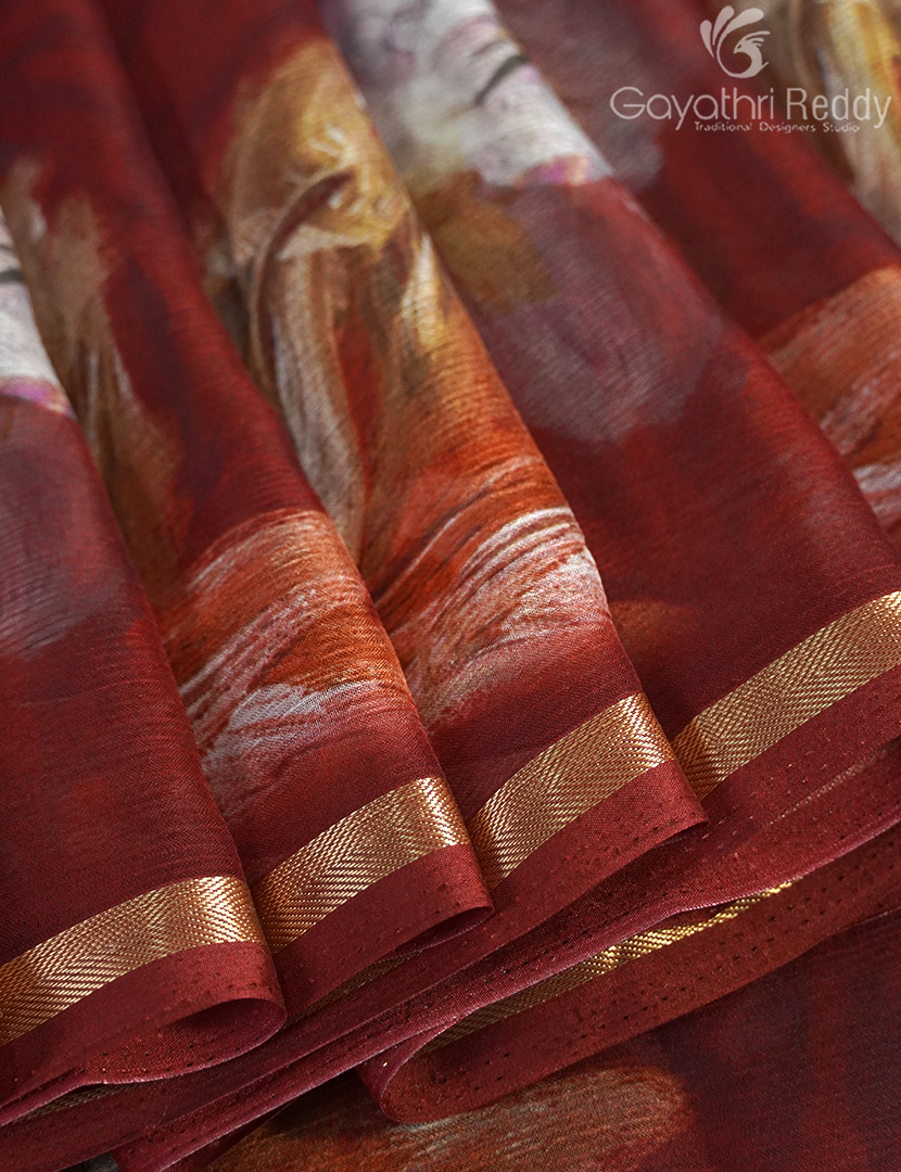 CHIFFON SAREE-SH673