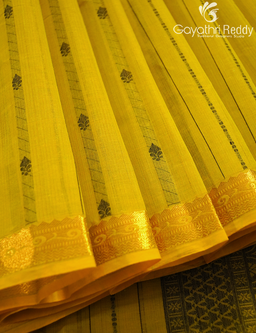 PURE KANCHI COTTON RICH PALLU-KC3064