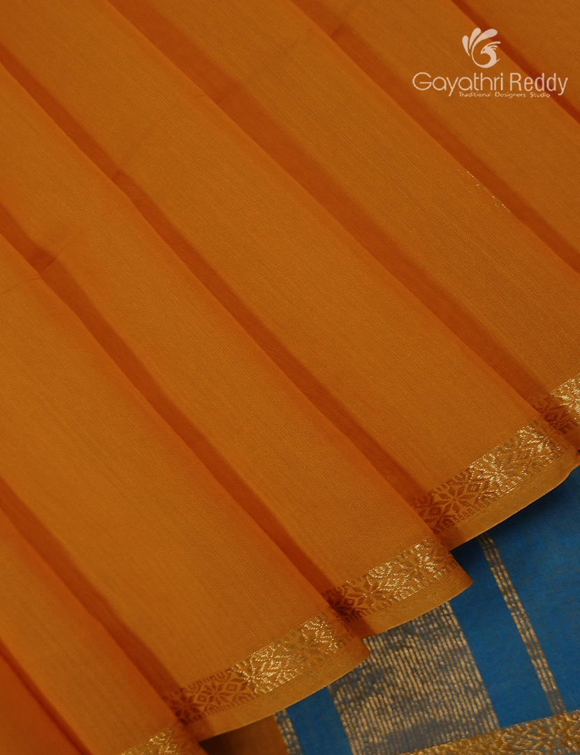 Sico Saree in Yellow and Blue