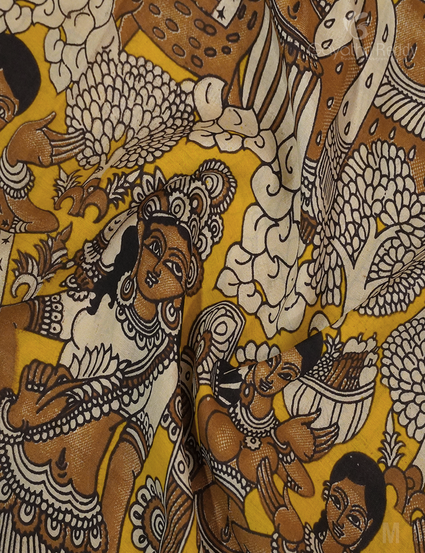PURE KALAMKARI SILK-KKS46