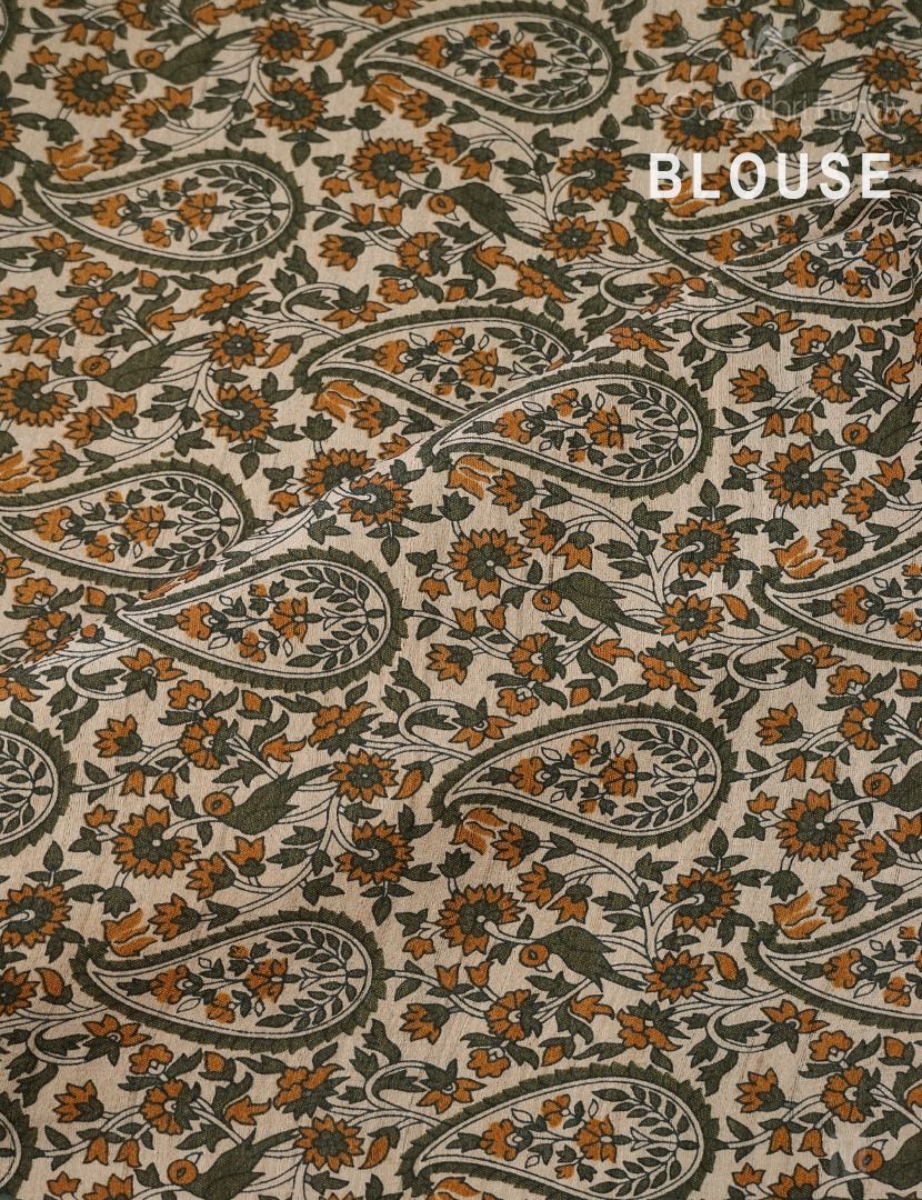 PURE DESI TUSSAR SILK-TS1359