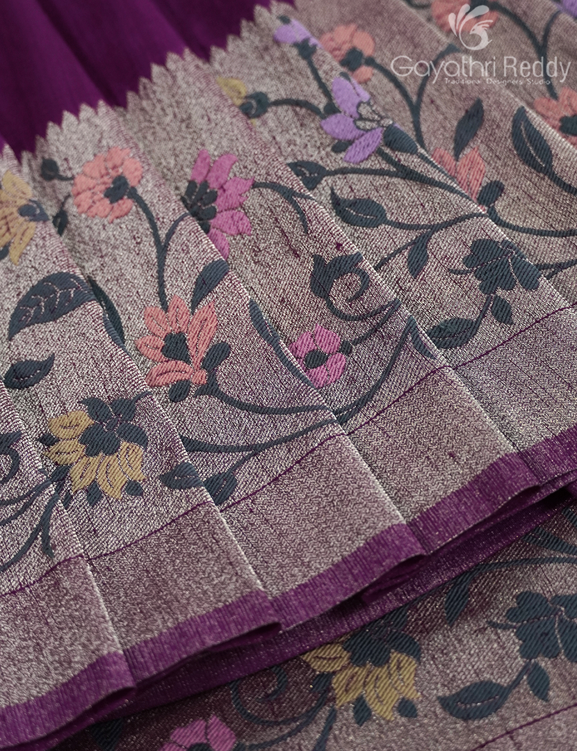 SEMI TUSSAR KADDI SAREE-STK10