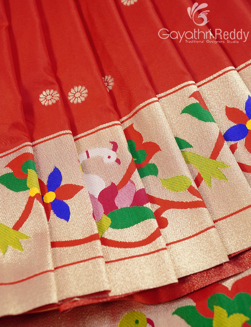 SEMI PAITHANI SAREE-SPS93