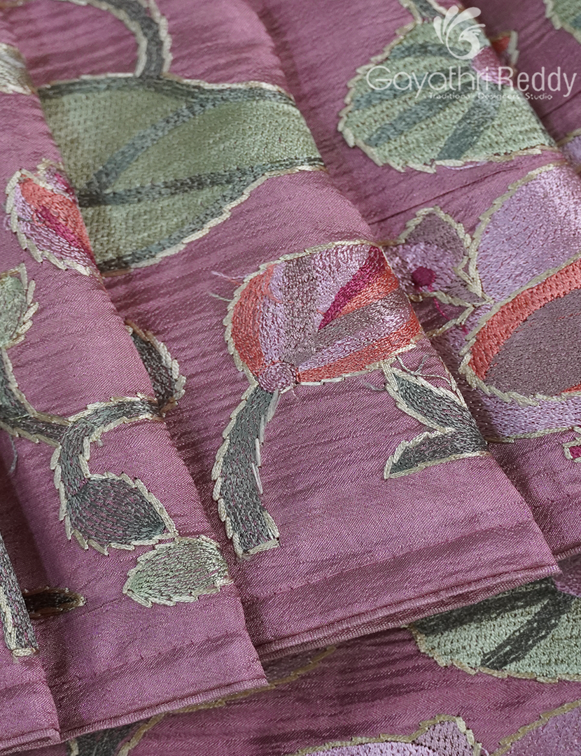 SEMI DUPION SILK WORK-SDSW5