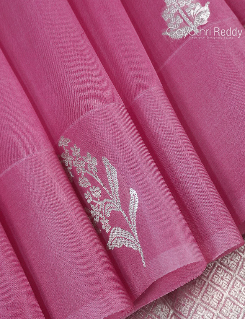 PURE BANARAS KORA SILK-BKS137