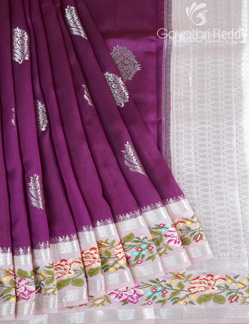 CHINIYA SILK SAREE-CS582
