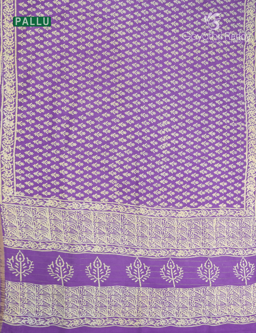 PURE CHANDERI SAREE-PCS673