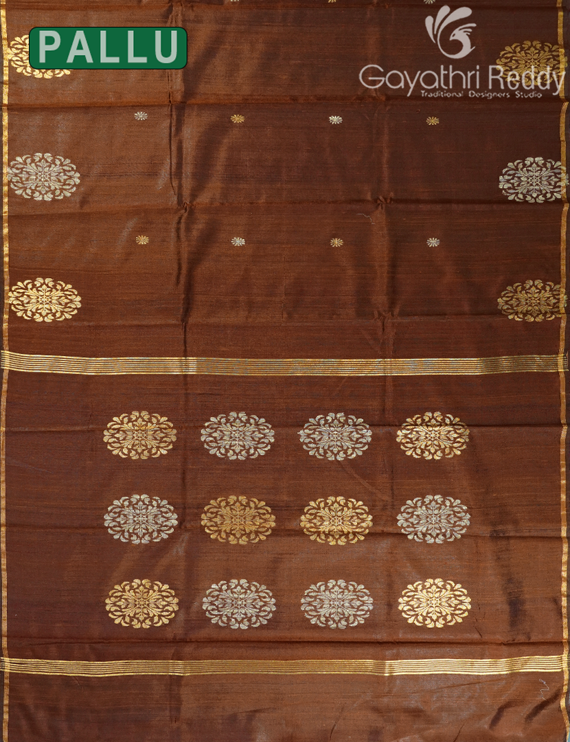 PURE KHADI PATTU SAREE-KHP1266