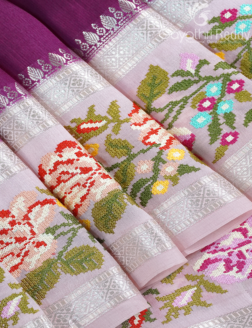 CHINIYA SILK SAREE-CS582