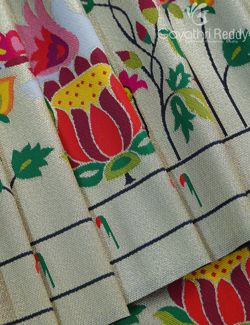 SEMI PAITHANI SAREE-SPS65