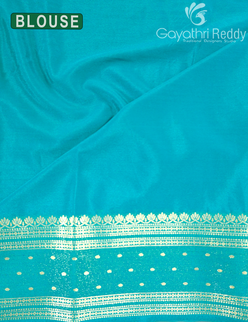 SEMI MYSORE CREPE SAREE-SMC408