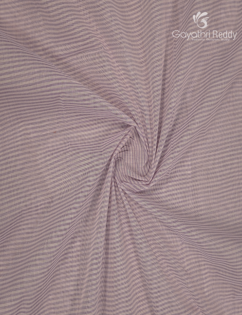 Pure Kanchi Cotton Printed Saree in Lavender