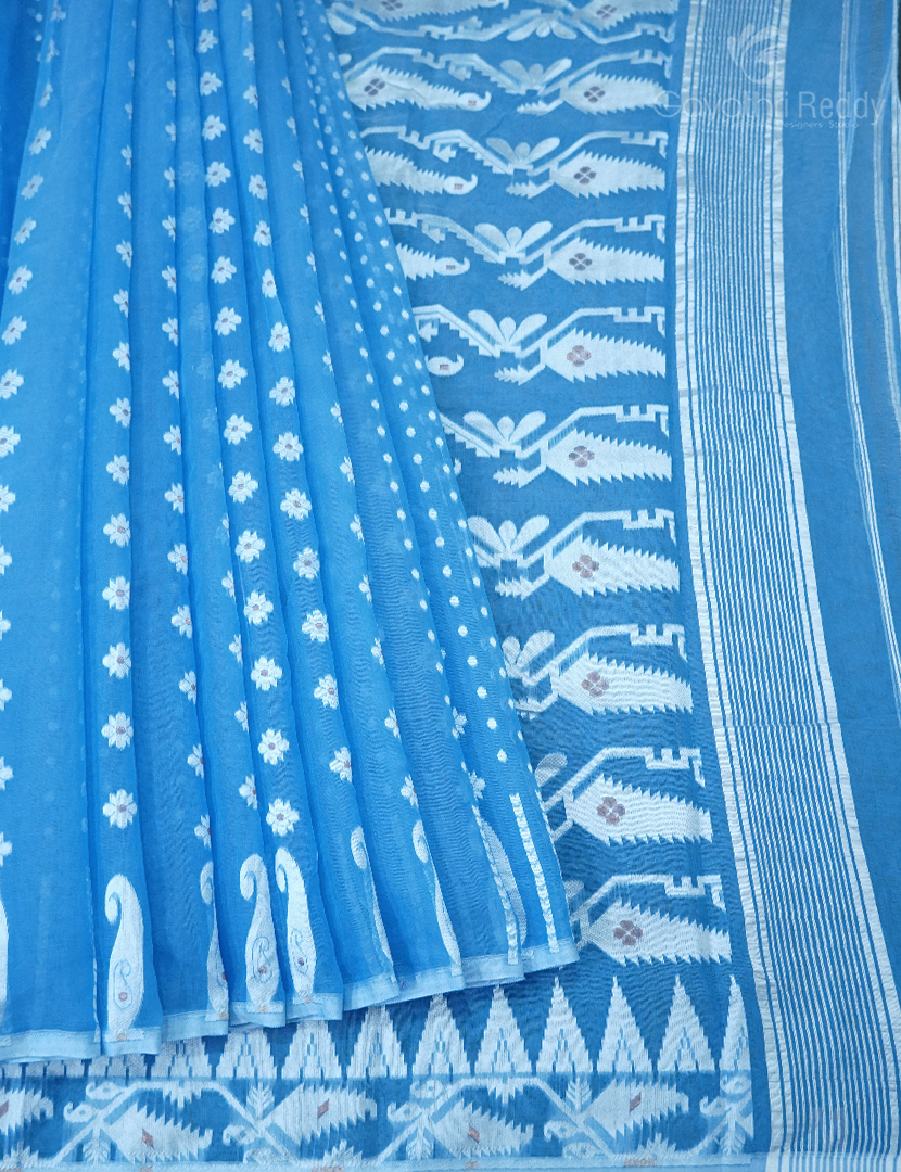 JAMDANI COTTON(WITHOUT BLOUSE)-JMC462