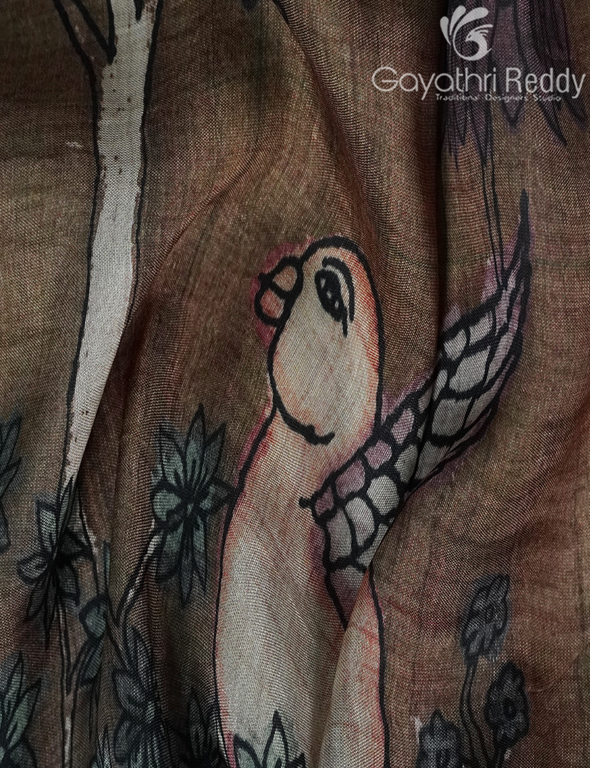 SEMI TUSSAR SAREE-ST1101