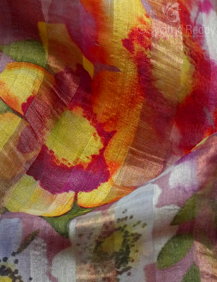 PURE DUPION ORGANZA SILK-DOS5