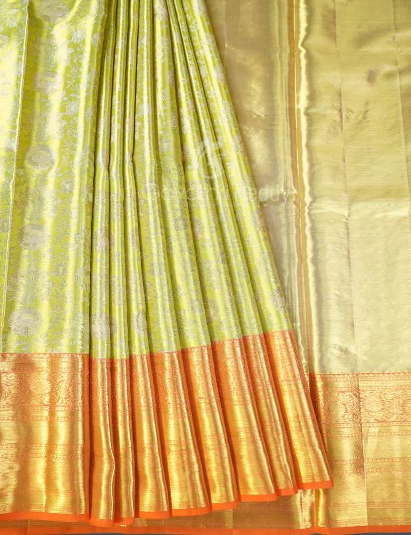 PURE KANCHI PATTU PAVADA(FREE SIZE)-KPL783