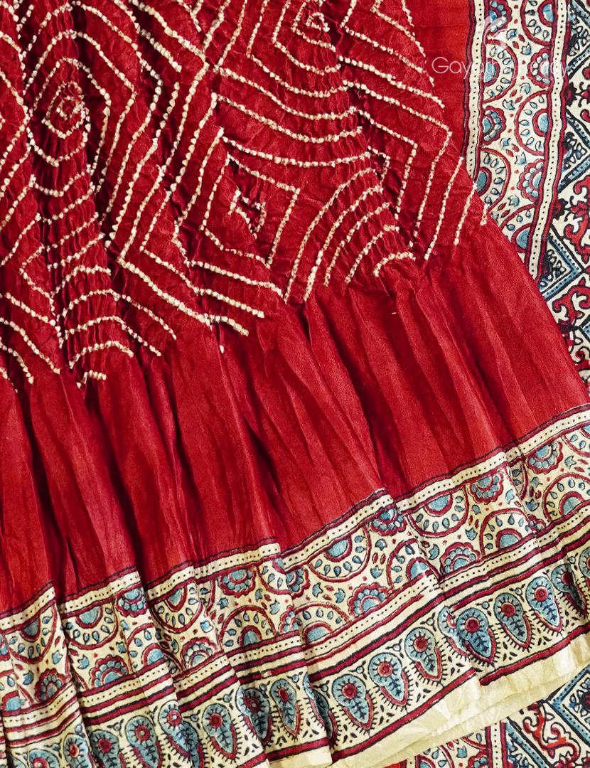 PURE SILK BANDHANI-BSP17