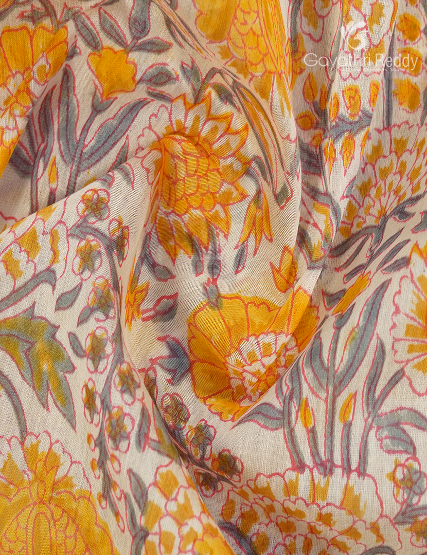 PURE CHANDERI SAREE-PCS674