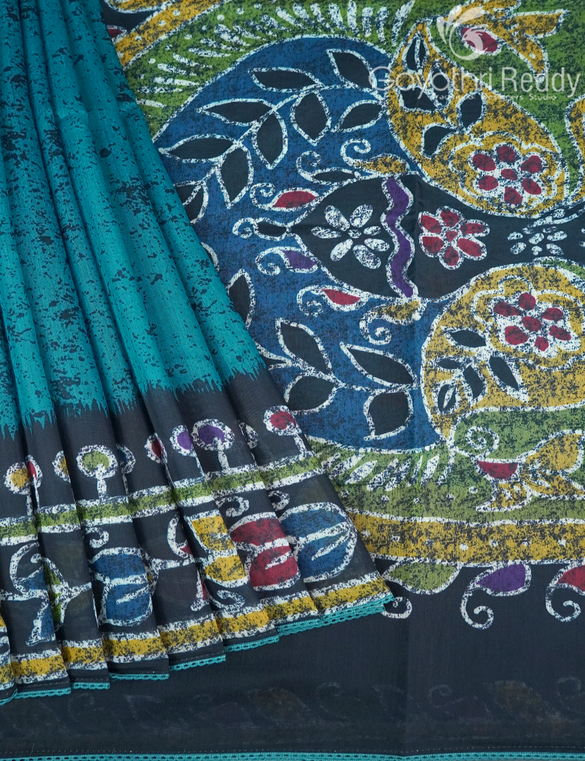CHANDERI SILK SAREE-CPS1126