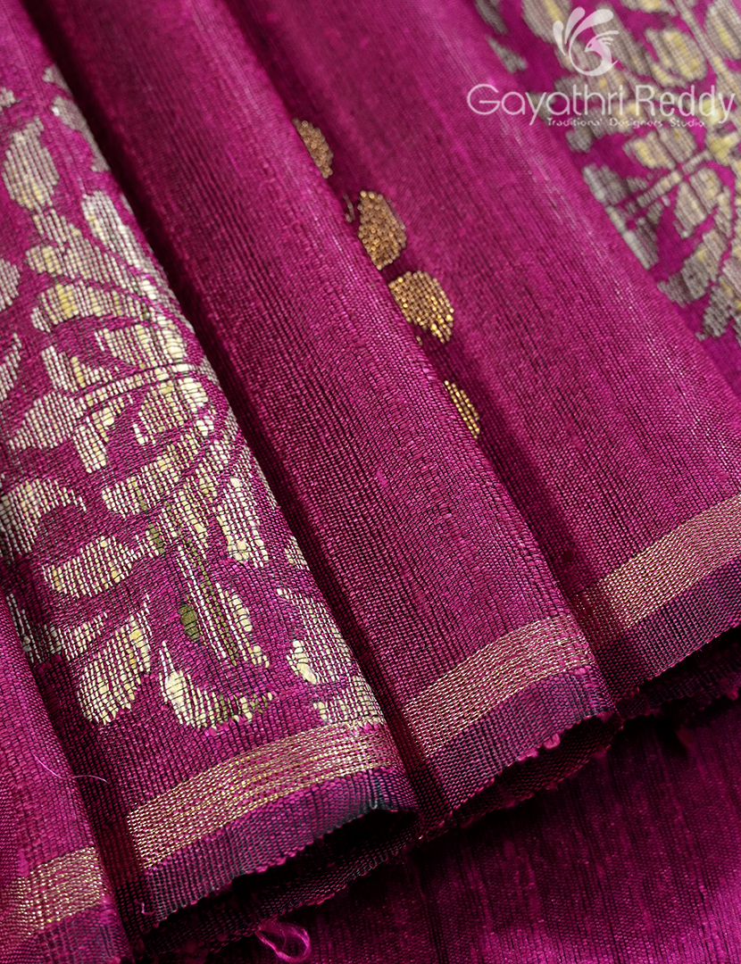 PURE KHADI PATTU SAREE-KHP1268