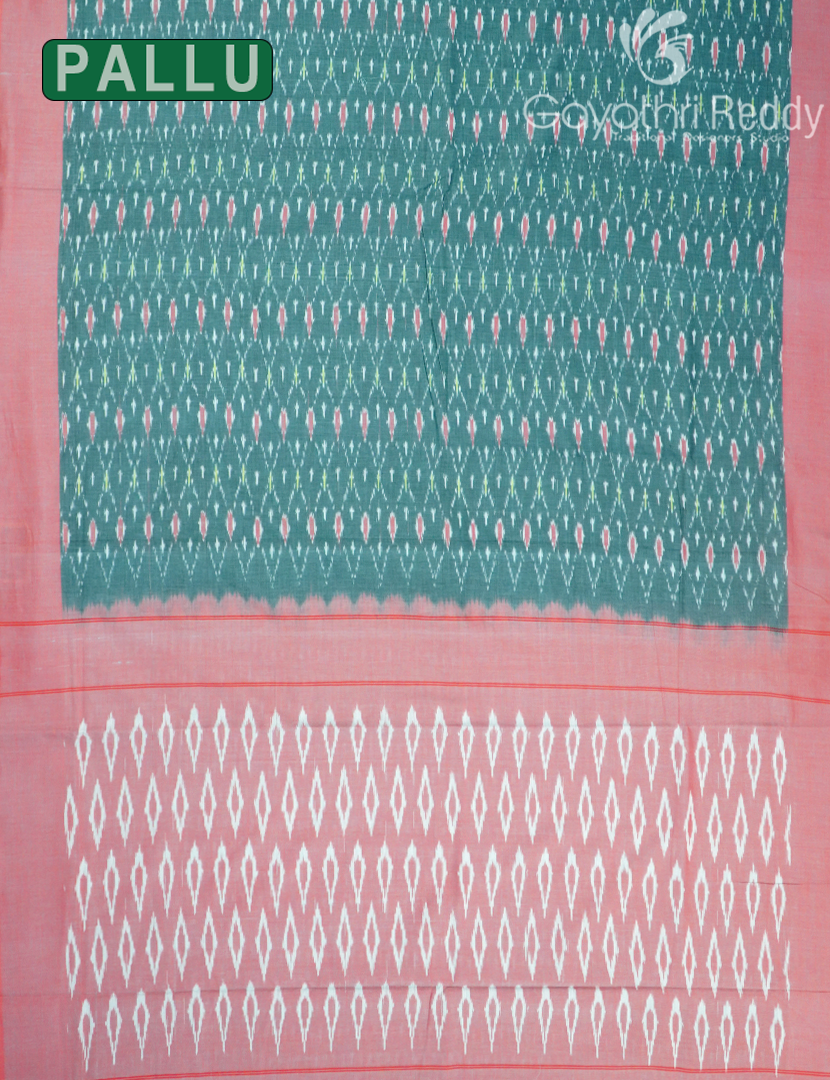 PURE IKKAT COTTON SAREE-IKC1097