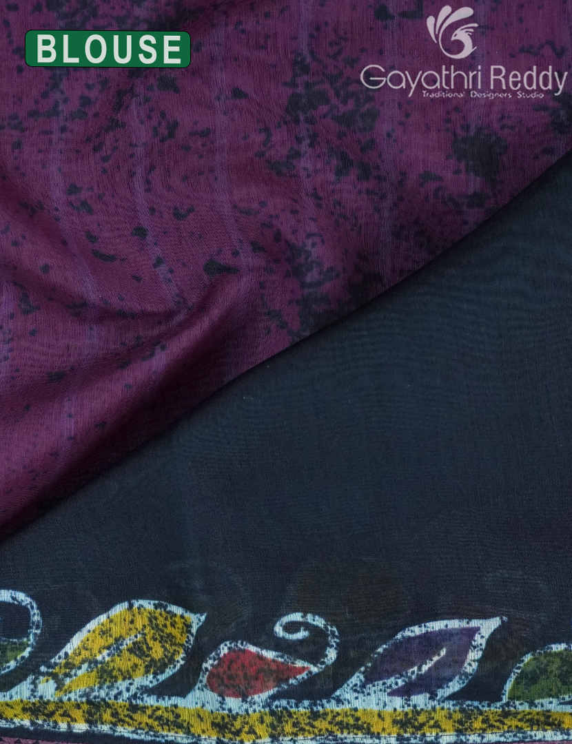 CHANDERI SILK SAREE-CPS1127
