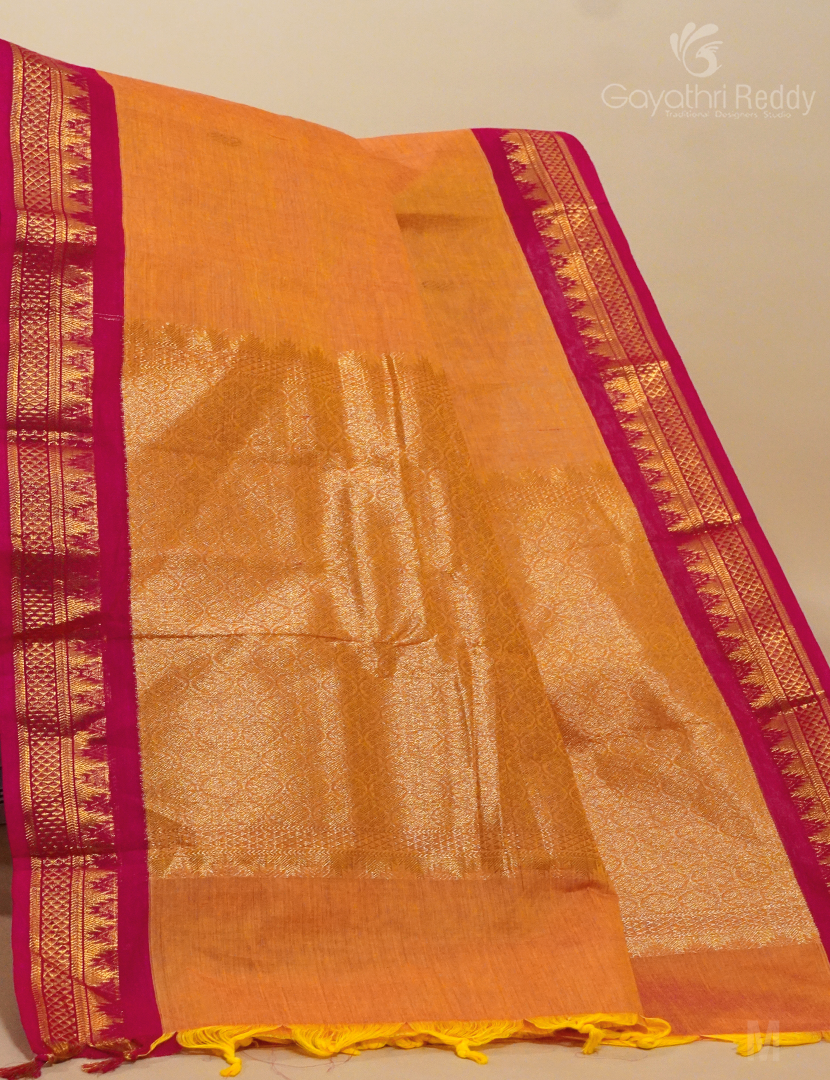 PURE KANCHI COTTON RICH PALLU-KC2695