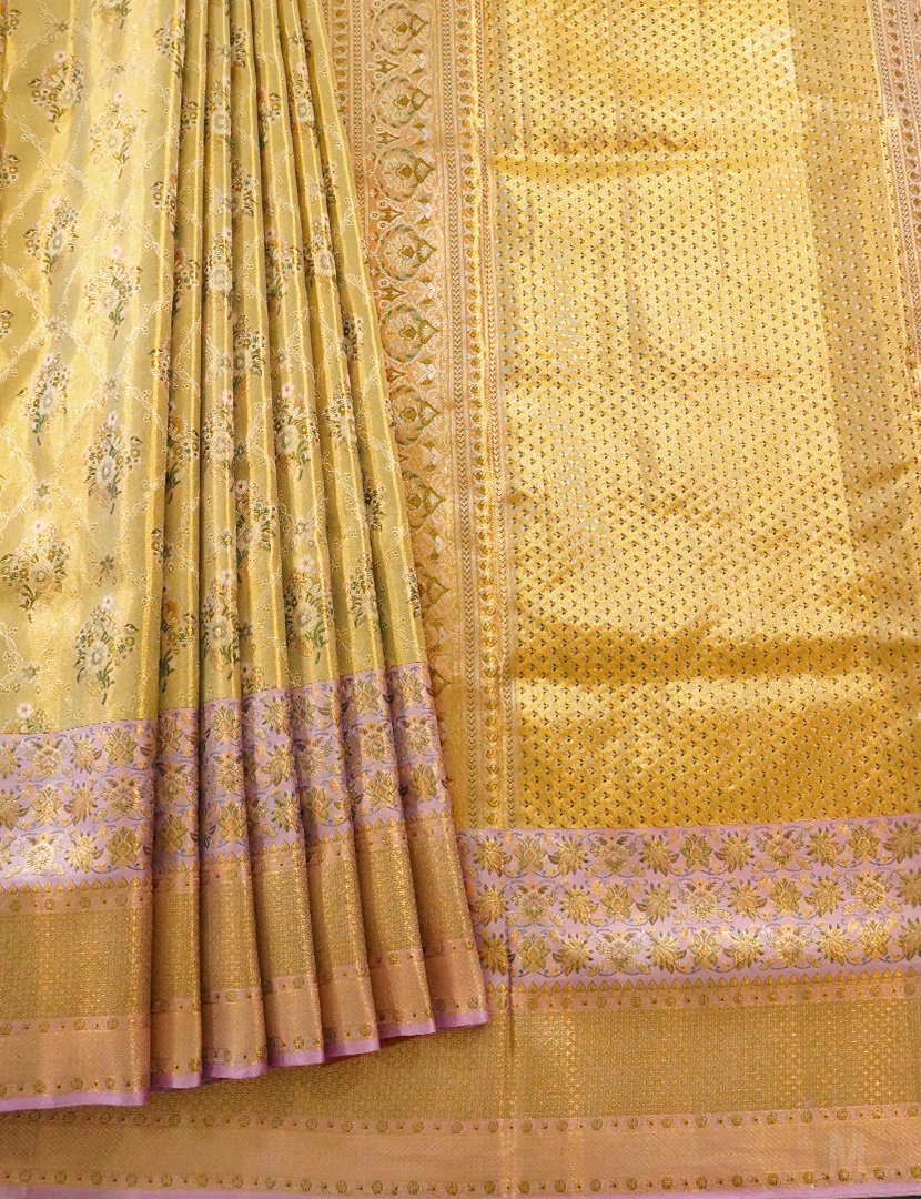 PURE KANCHI PATTU (4.G) BRIDAL SAREE-BKP1881