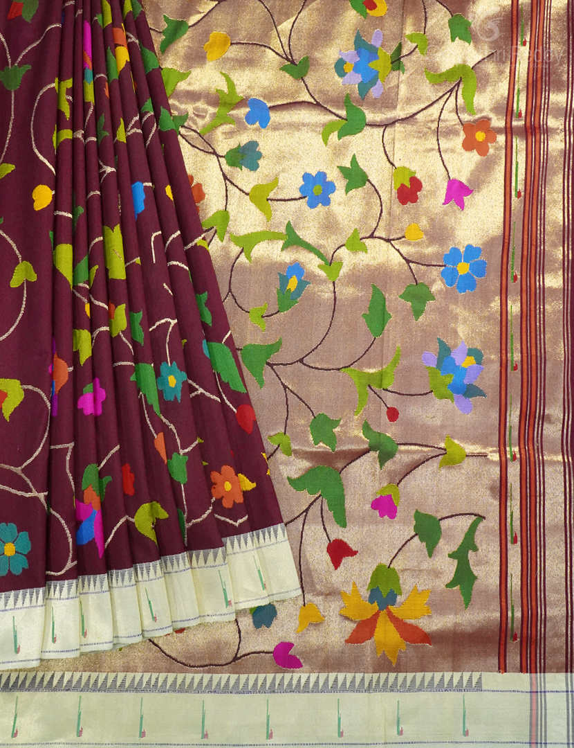 PURE PAITHANI PATTU SAREE-PSS585
