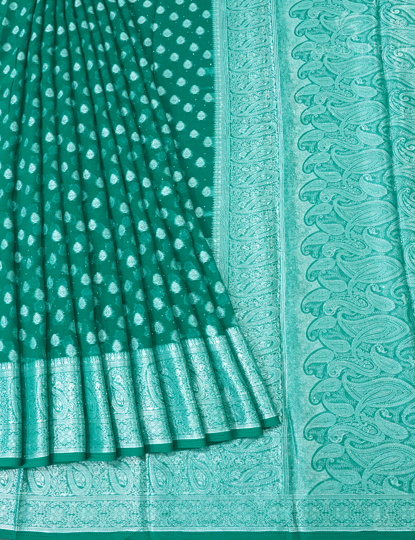 SEMI BANARAS GEORGETTE-SBG124