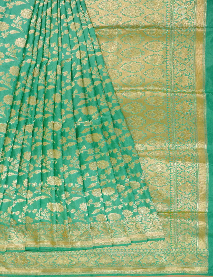 PURE BANARAS KATAN SILK JAAL-BP1091