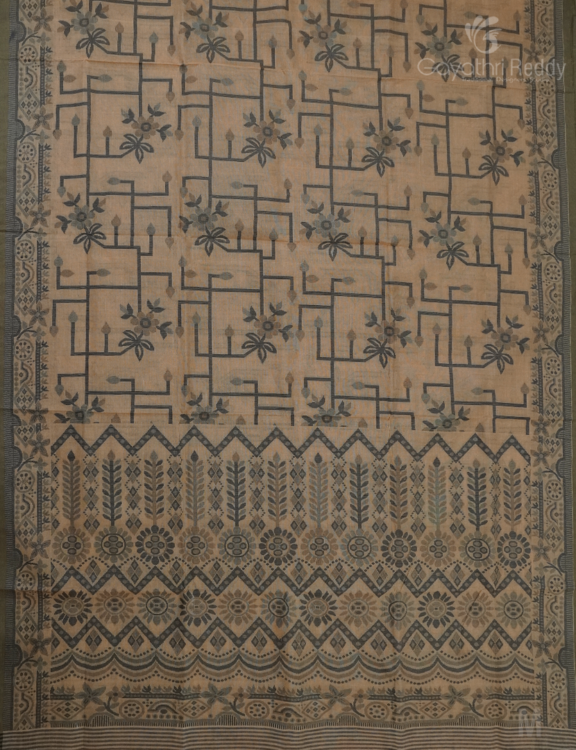 JAMDANI COTTON(WITHOUT BLOUSE)-JMC416