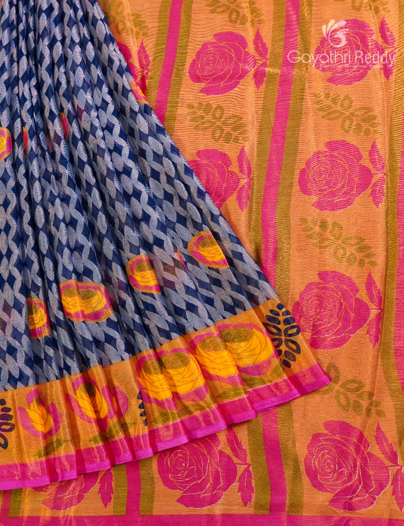 SEMI SILK BRASSO SAREE-SSB1