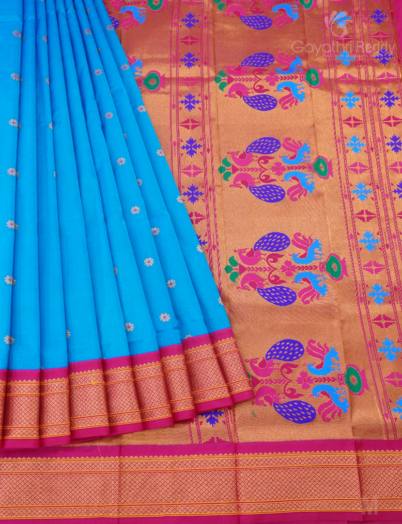 SEMI GADWAL SAREE-SGS70