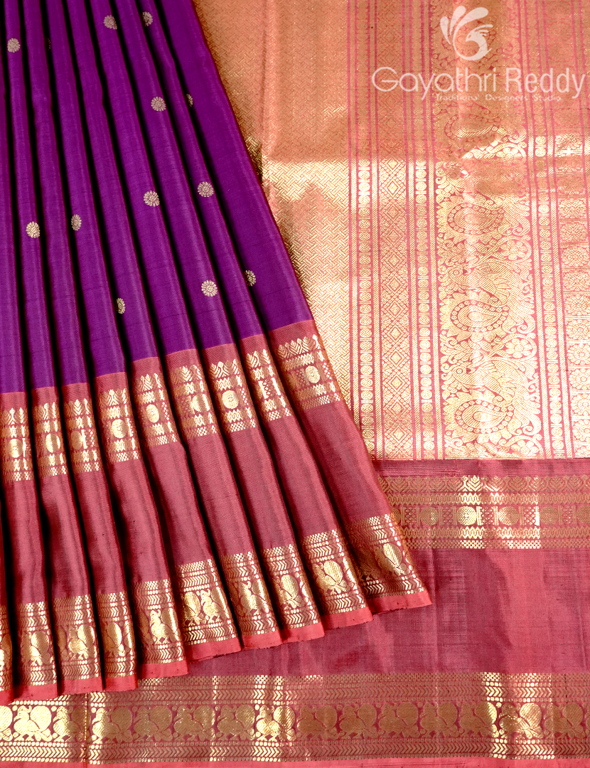 PURE KANCHI 2G SILK(H.L)SAREE-PKSS4