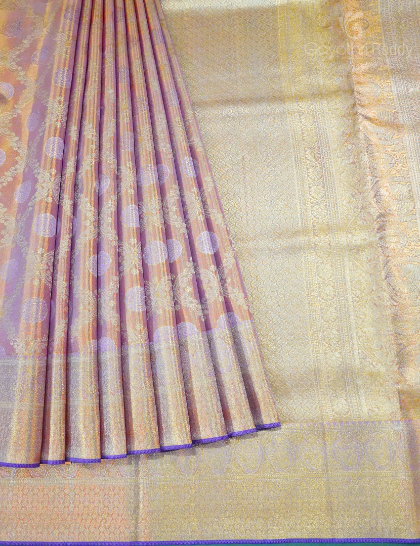 PURE KANCHI PATTU TISSUE-KP7484