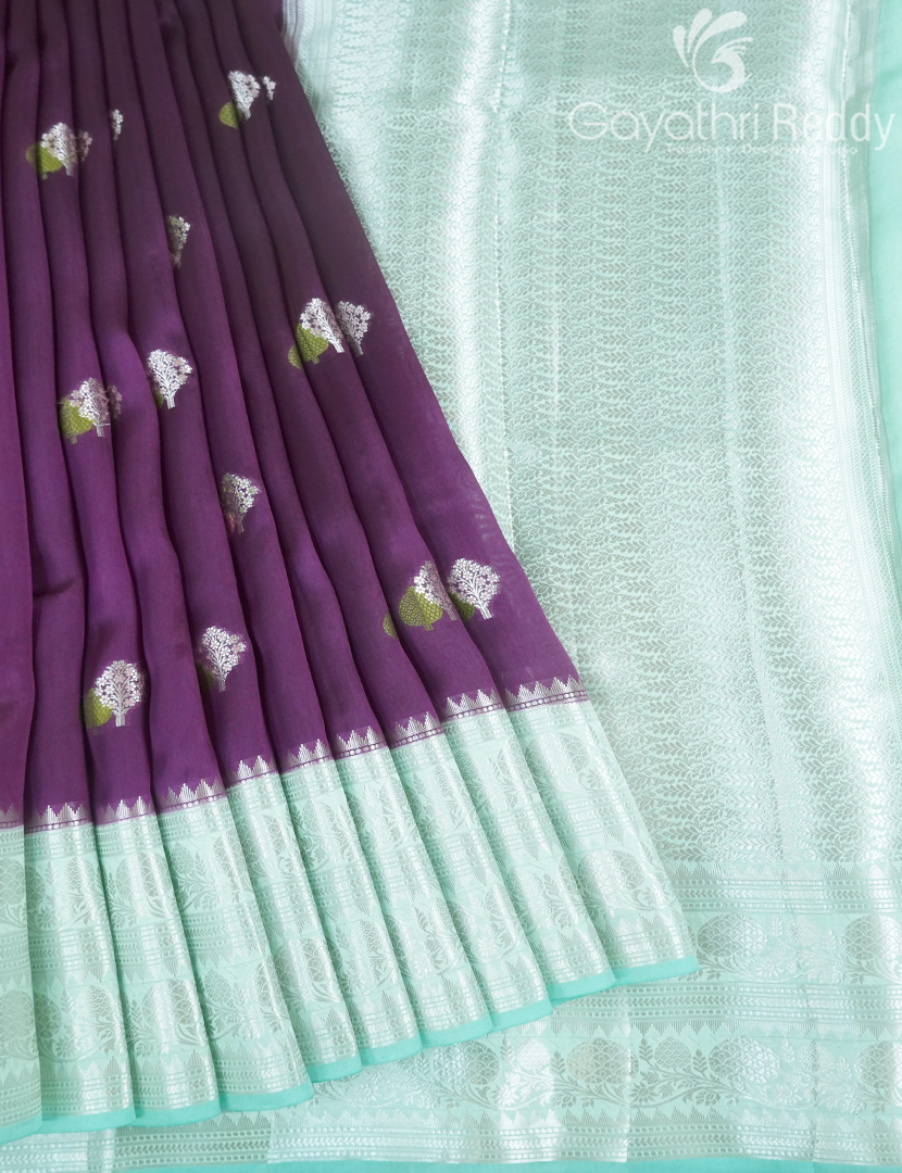 MANGO SILK SAREE -PRM956
